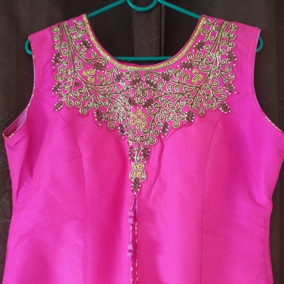 Occassion wear Kurti skirt set - Picture 8 of 12